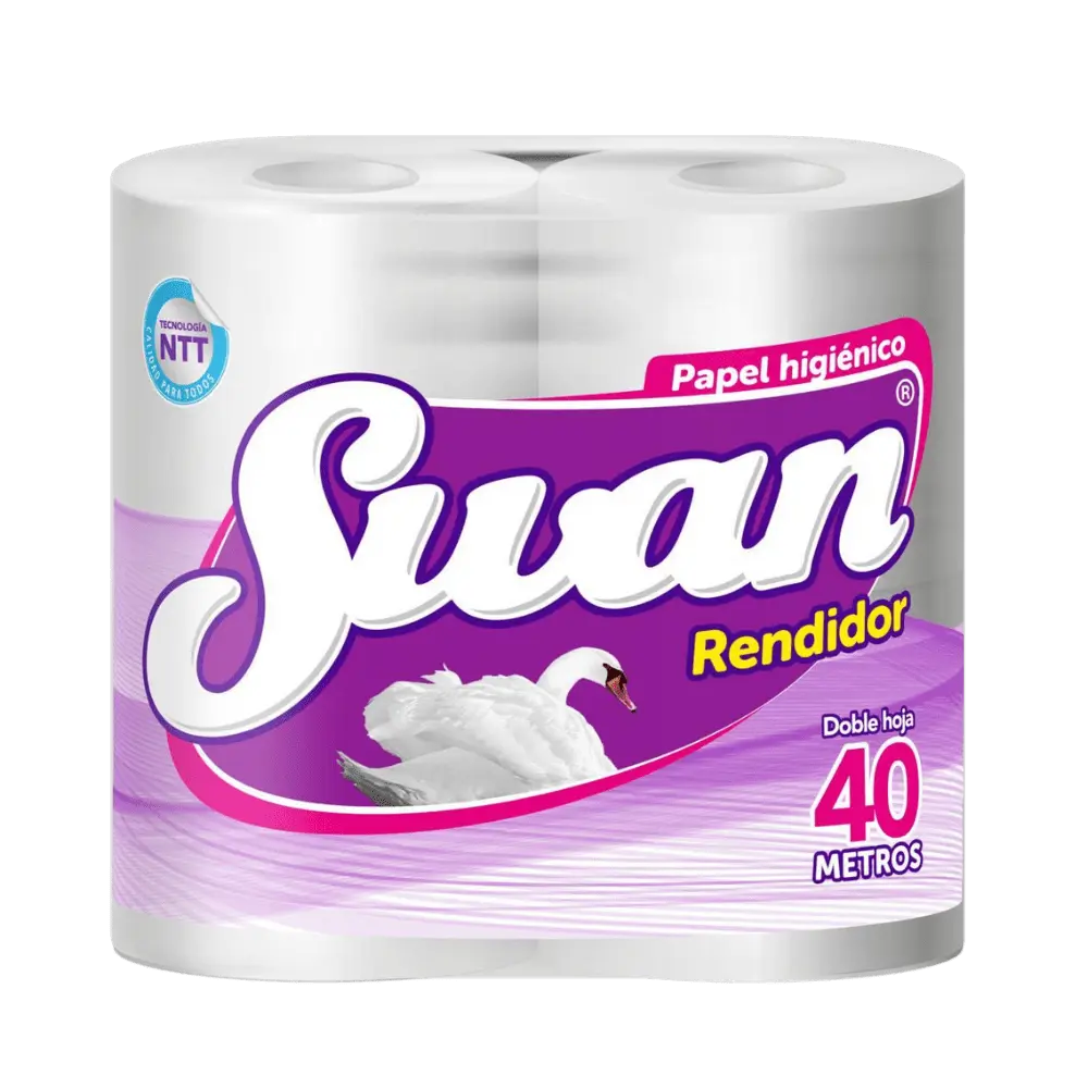 Papel Higiénico Suan 4 Rollos 40 mts