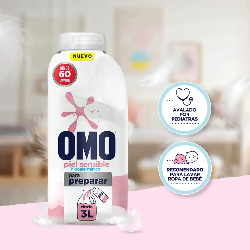 Omo Piel Sensible Ultra Power para Preparar 500ml