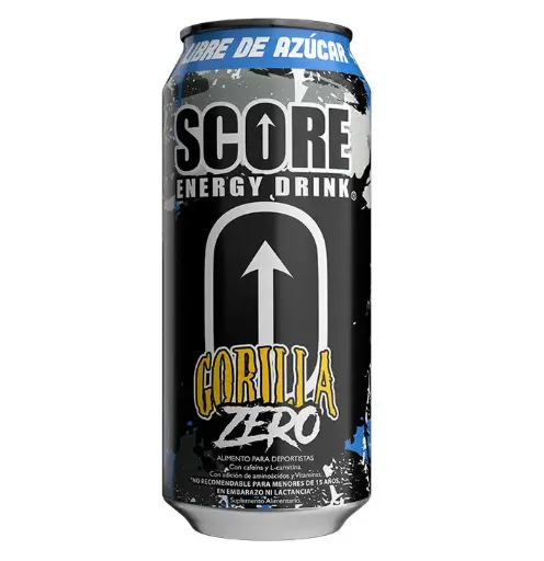 Bebida Score Gorila Zero 500 ml