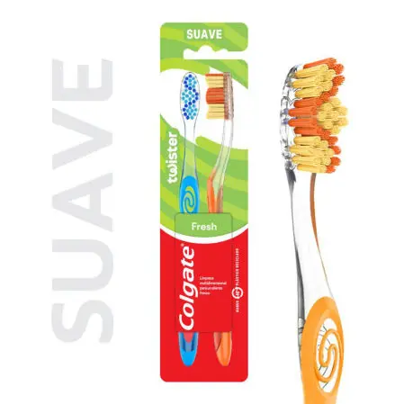 Cepillo dental Colgate Slim Soft Ultra Suave 2 un