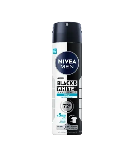 Desodorante Nivea Men B&W Invisible Fresh Spray 350 ml