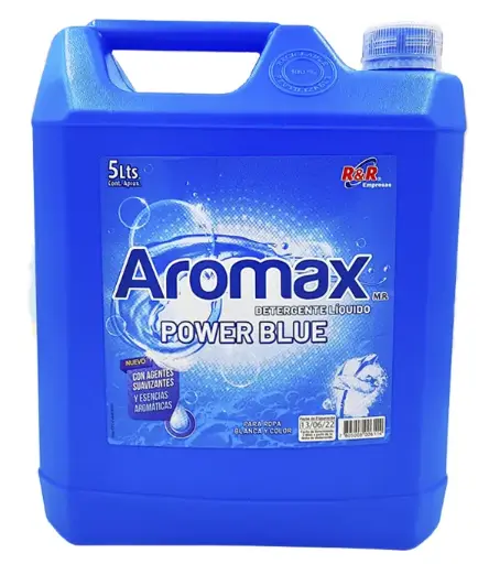 Detergente Aromax Power Blue 5 lt