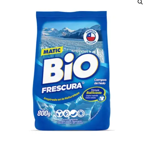 Detergente Bio Campos de Hielo Azul Bolsa 800 gr