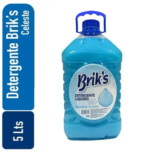 Detergente Liquido Brik's 5 lt Perlado