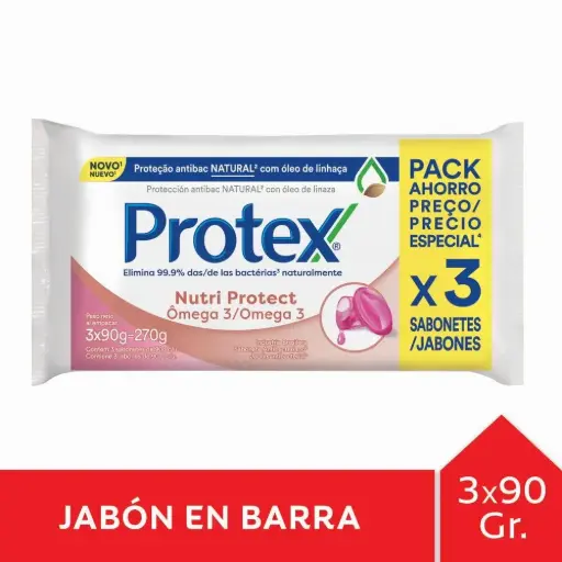 Jabón Protex Pack 85 G x3