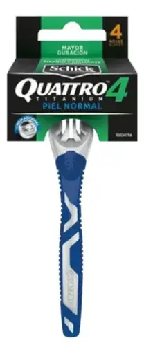 Maquina Afeitar Schick Titanium 4H
