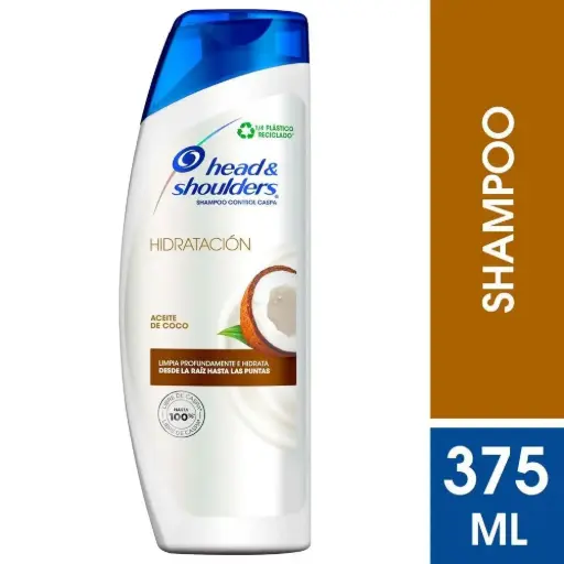 Shampoo Head&Shoulders Coconut Hidratación 375 ml
