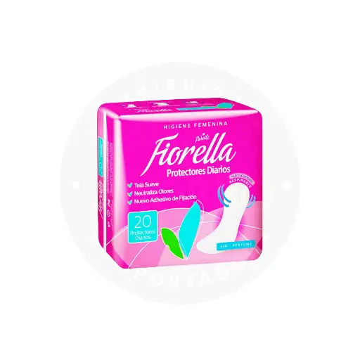 Toalla Femenina Protector diario Fiorella 20 un