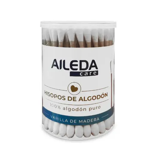 Cotonitos Varilla Madera Aileda 100 und