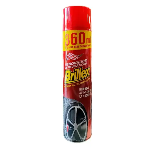 Renovador Neumaticos para Auto Brillex 360 ml