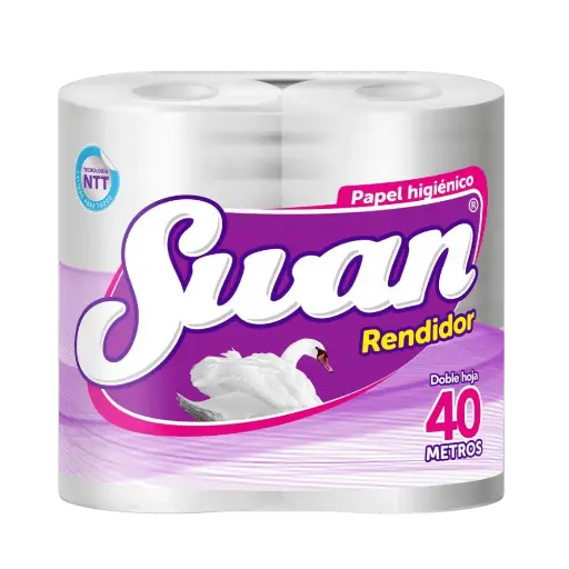 Papel Higiénico Suan 4 Rollos 40 mts