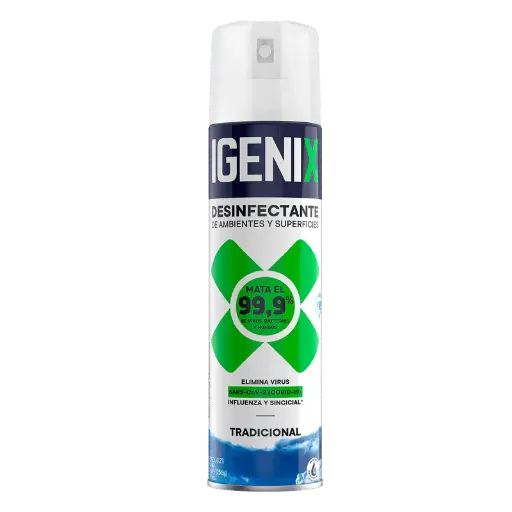 Desinfectante Igenix Tradicional Aerosol 360 cc